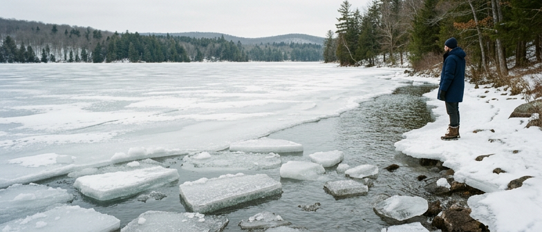 Why Ice Floats on Water and What It Means for Lakes in Winter