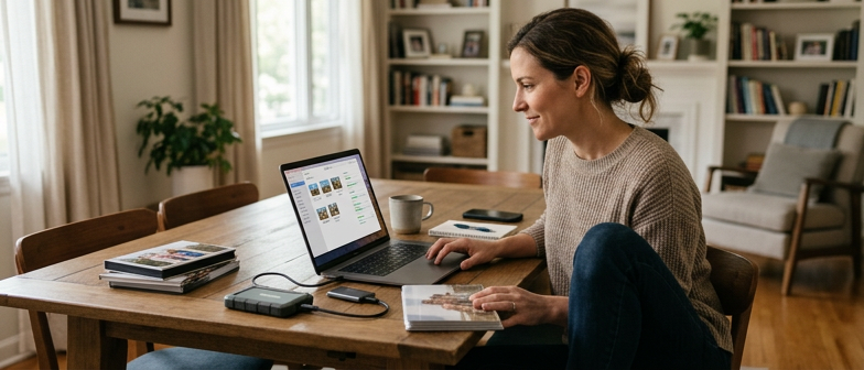 How to Back Up Your Photos and Important Files at Home and Online